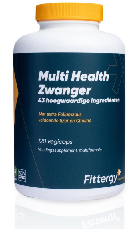 Fittergy Multi health zwanger 120 vegan capsules