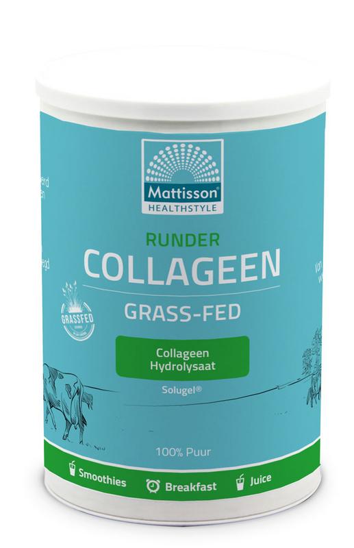 Mattisson Solugel runder collageen grass-fed/gras gevoerd 300 gram