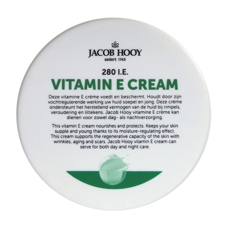 Jacob Hooy Vitamine E creme 140 ml