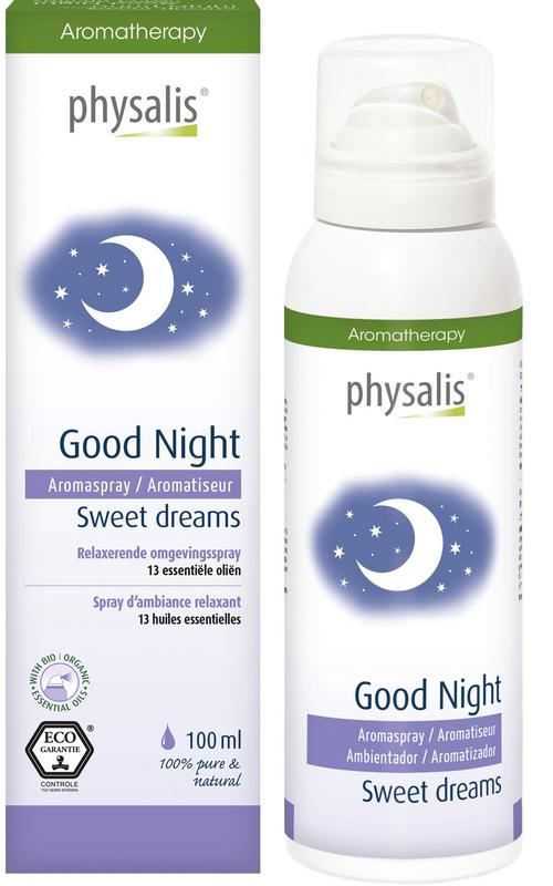 Physalis Aromaspray good night bio 100 ml