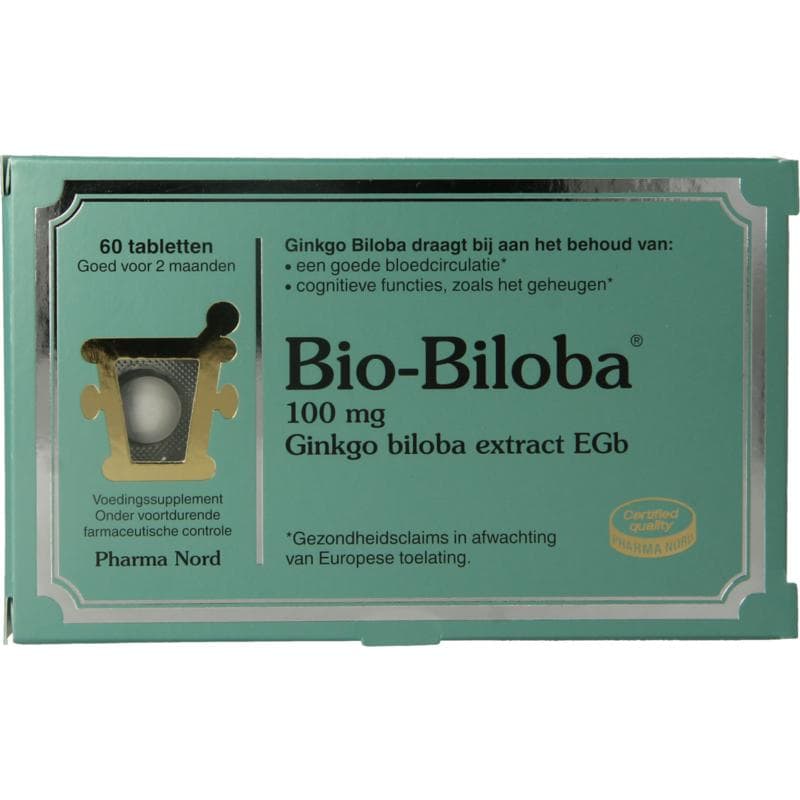 Pharma Nord Bio biloba 150 - 60 tabletten