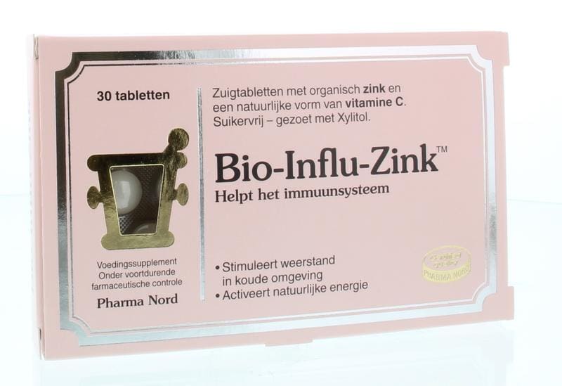 Pharma Nord Bio influ zink 30 - 90 tabletten