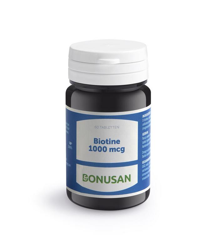 Bonusan Biotine 1000 mcg 60 tabletten