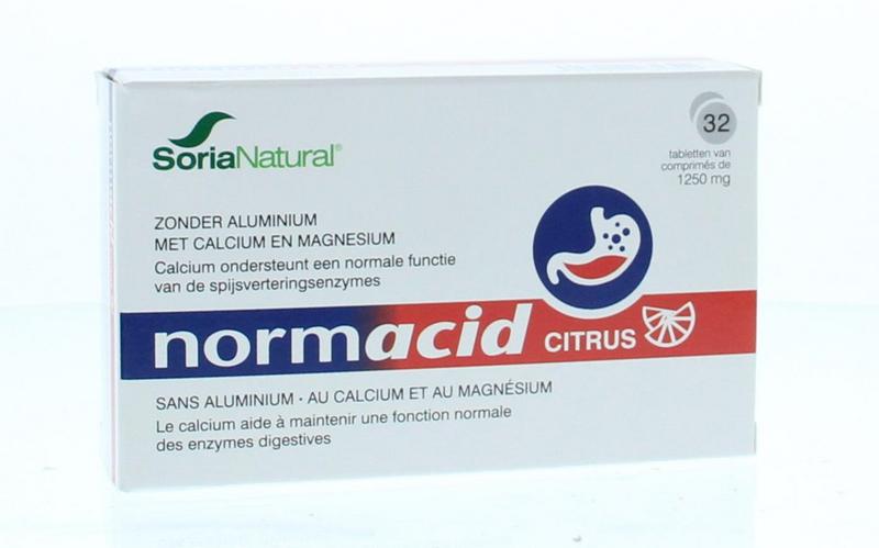 Soria Natural Normacid 32 tabletten