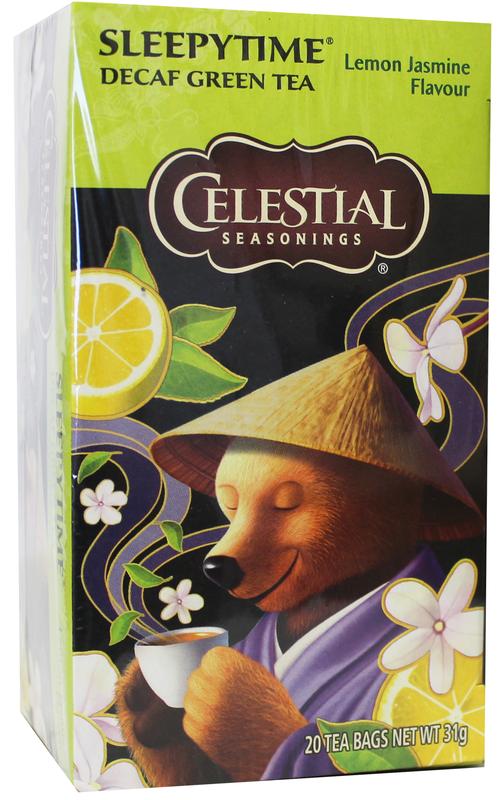 Celestial Season Sleepytime decaf green tea lemon jasmine 20 stuks