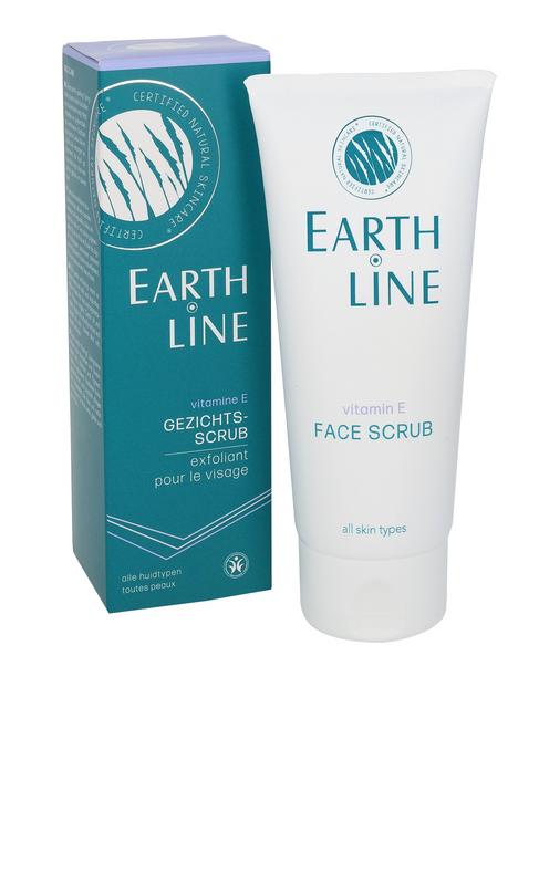 Earth Line Vitamine E gezichtsscrub 100 ml